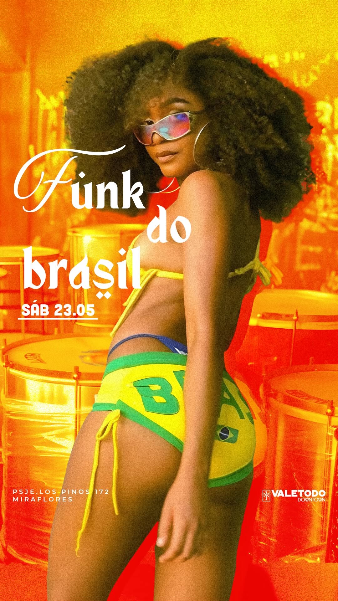 STD
FUNK DO BRASIL 🇧🇷
SÁBADO 23/05
Desde las 9:00 pm
Solo en @valetododownto