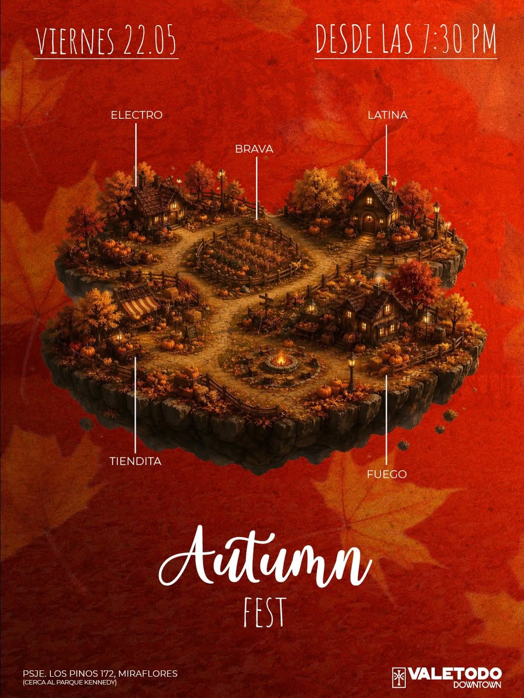 🍂 El otoño llegó… y viene con una noche llena de nostalgia,

Este viernes 22 d