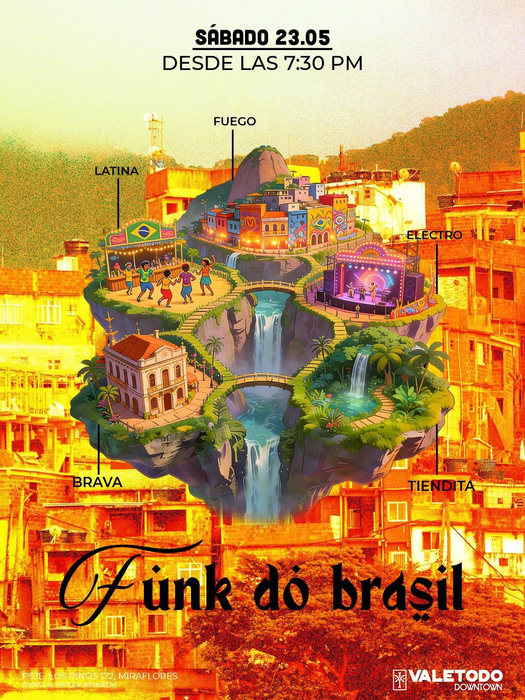 FUNK DO BRASIL🇧🇷
Una noche donde el calor de Río, el beat del funk y la locura 