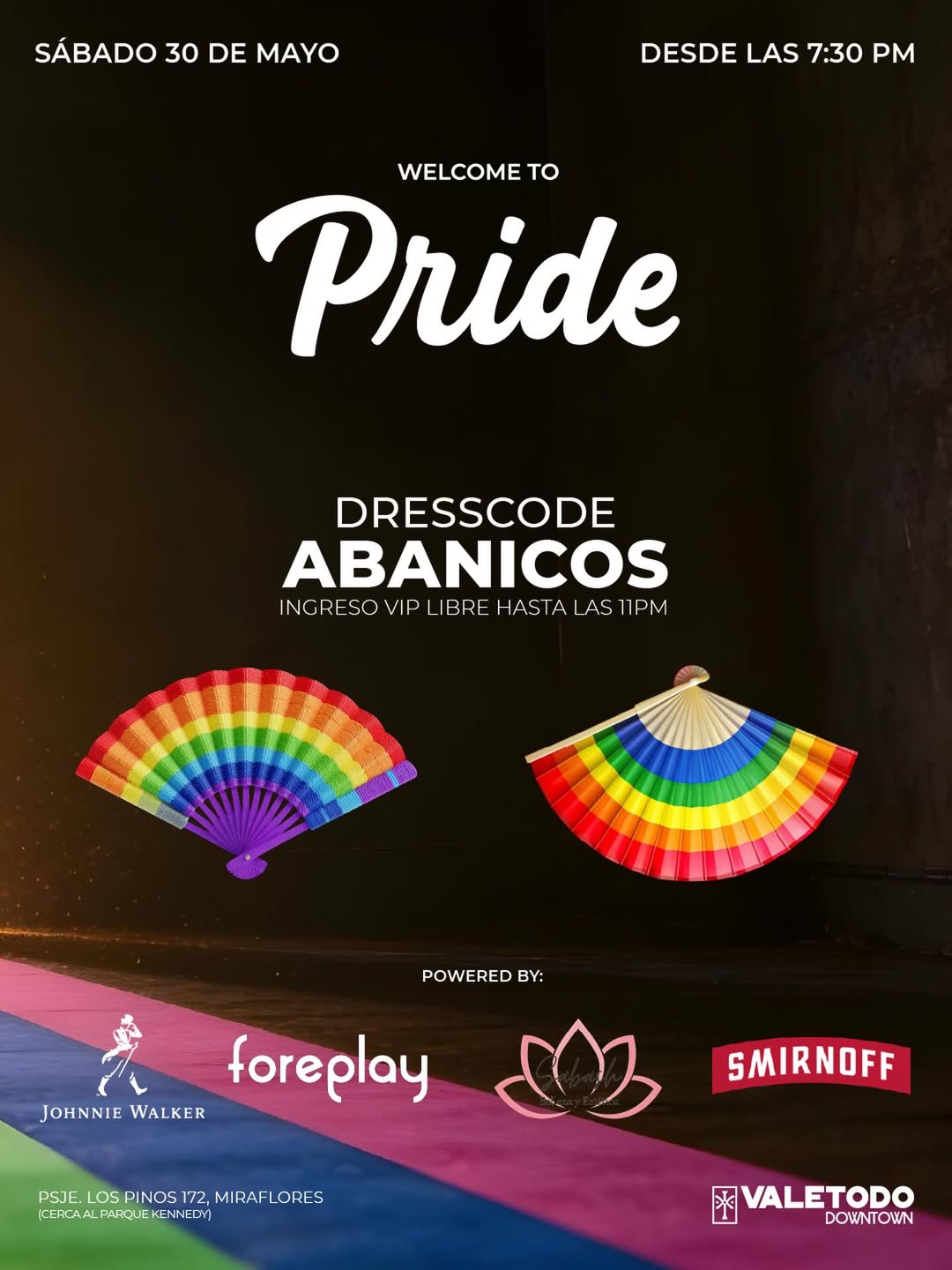 🌈La puerta está abierta…
y esta noche el orgullo se vive sin límites. 💖

Bien